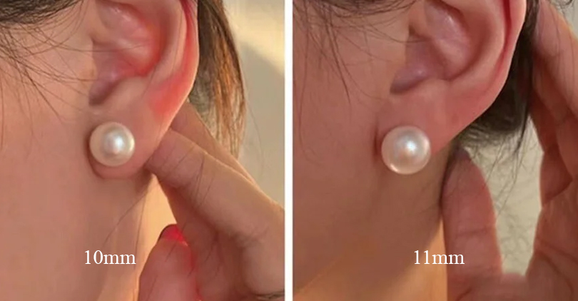 10-11mm Pearl Earrings